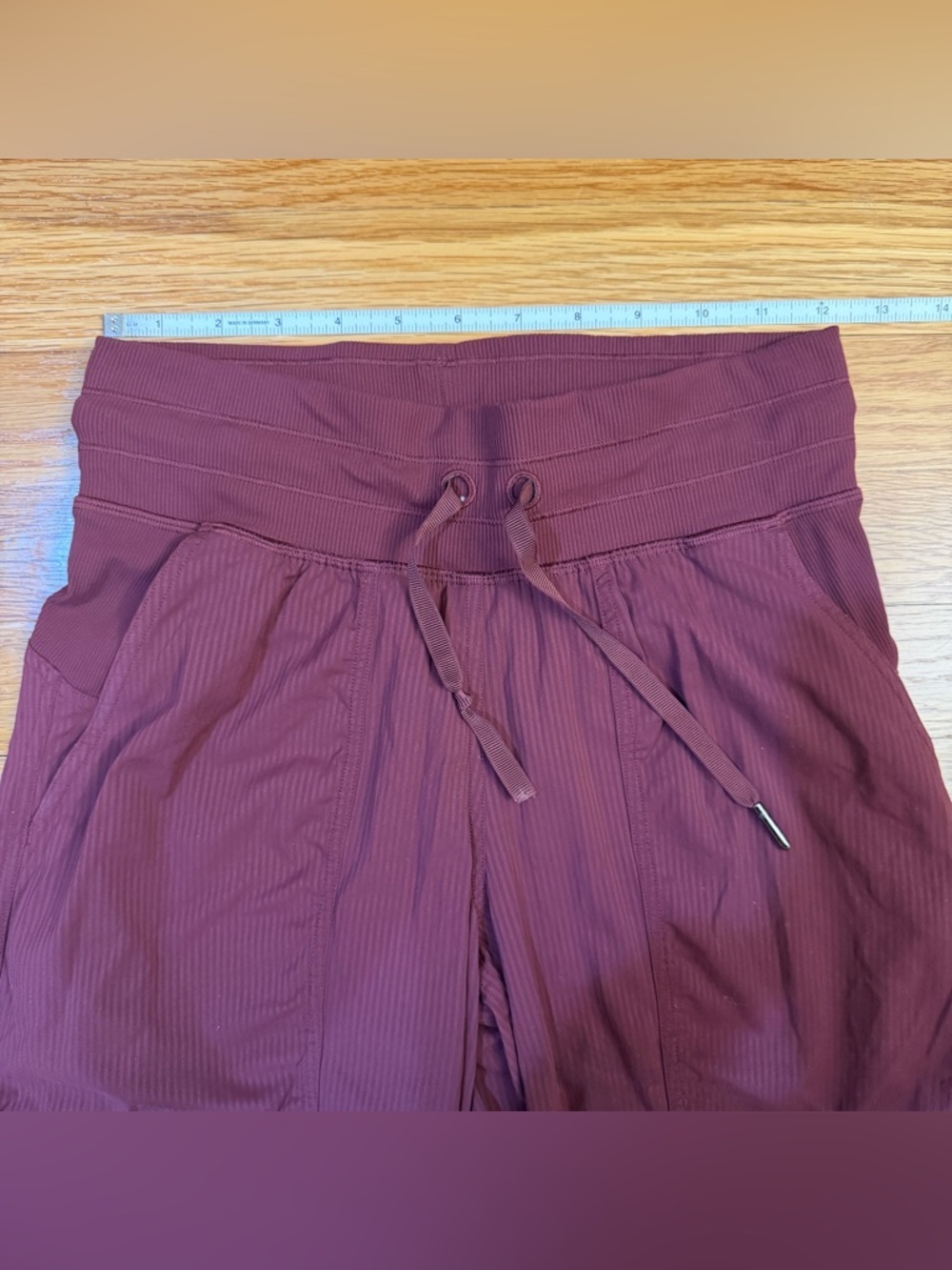 Lululemon Dance Studio Jogger in Dark Red - Size 2 with 28" Inseam - Picture 2 of 7